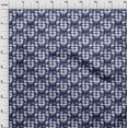 thumbnail image 4 of oneOone Cotton Poplin Blue Fabric Geometrical Craft Projects Decor Fabric Printed By The Yard 56 Inch Wide, 4 of 4