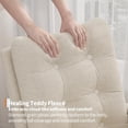 thumbnail image 4 of Twister.CK Modern Rocking Accent Chair with Footrest, Upholstered Rocker Glider with Side Pocket, for Living Room, Bedroom, Nursing Room, White, 4 of 8