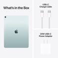 thumbnail image 3 of Boîte Ouverte - Apple iPad Air avec Tablette à Écran Tactile Wi - Bleu (Apple M3 / 8 Go RAM / 128 Go NVMe / MacOS), 3 of 3