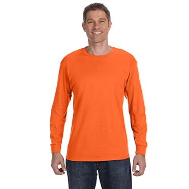 Gildan Nouveau T-Shirt à Manches Longues en Coton Épais IWPF pour Hommes