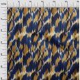 thumbnail image 3 of oneOone Velvet Royal Blue Fabric Ikat Fabric For Sewing Printed Craft Fabric By The Yard 58 Inch Wide, 3 of 4