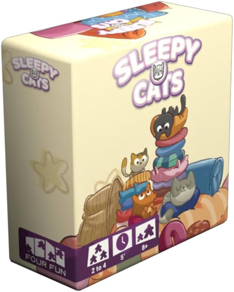 Sleepy Cats – Cozy Family Card Game – English Edition