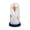 Orange, variant on Halloween Ghost Night Light, Battery Operated Spooky Home Decoration, Festive Party Centerpiece Indoor Lamp with Soft Glow for Shelf Table Decor, Durable Plastic Construction for Seasonal Use