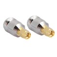 thumbnail image 3 of Low Impedance SMA Connecter, N-Type To SMA, 2PCS High Frequency For Coaxial Cable Wi-Fi  Wireless Lan Devices Antennas, 3 of 8