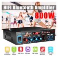 thumbnail image 1 of 600w 800W Home Amplifier HIFI USB FM Radio Car Audio Bluetooth Amplifiers Subwoofer Theater Sound System With Remote Control ,High Sound, 1 of 4