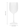 thumbnail image 3 of Miangastore 4Pcs Plastic Wine Cups Plastic Champagne Glass Household Goblets Storage Cups, 3 of 9