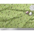 thumbnail image 3 of Soimoi Cotton Jersey Fabric Notes,Piano & Guitar Musical Instrument Printed Fabric 1 Yard 58 Inch Wide, 3 of 3