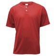 thumbnail image 1 of Soffe Men's Short Sleeve Henley Placket T-Shirt - M206, 1 of 1