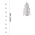 thumbnail image 3 of Dvkptbk Décorations Suspendues en Papier Décorations de Noël Mini Guirlande Fanions à Tirer Bannières Suspendues Décorations de Sapin de Noël Scènes Intérieures Vitrine de Magasin Ornements de Fête Déco Maison Décorations de Noël, 3 of 6