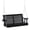 Black, variant on Outsunny 2 Seater Porch Swing Wooden Patio Swing Chair Seat, White