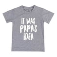 thumbnail image 1 of TZEWGL Cute Shirt For Child Letter Print Short Sleeve Crew Neck Clothes For Infnants size 18-24M, 1 of 4