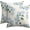 Hydrangea Blue, variant on Hello Lumbar Throw Pillow Covers 12 x 20 Inch Farmhouse Rustic Rectangular Cushion Covers for Front Porch Welcome Decor Ideal Housewarming Gifts in Elegant Grey