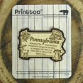thumbnail image 1 of USA Pennsylvania State Map Wooden Magnet Souvenir Fridge Magnet Gift, 1 of 4