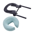 thumbnail image 1 of Milaget Coussin d'Appui-tête pour Table de Massage, Face vers le Bas, Respirant, Portable et Pratique, Bleu Pâle, 1 of 9