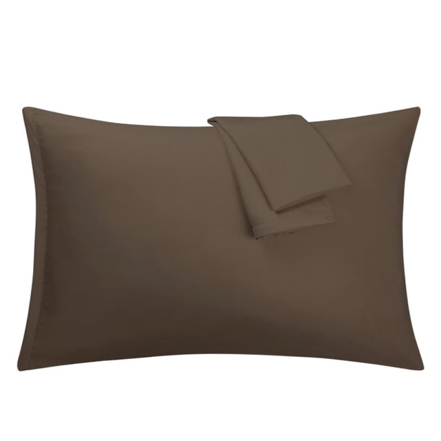 Unique Bargains 1800 Microfiber Zippered Pillowcases 2pcs