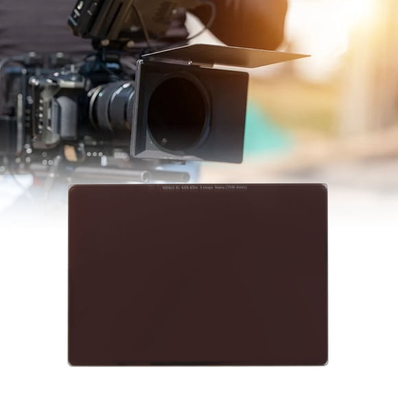 Filtre Carré, 4x5.65 Pouces Filtre Neutre Carré Densité, Revêtement Multicouche HD, Étanche, pour Cadre de Filtre Mat Film Extérieur