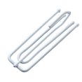 thumbnail image 4 of 8pcs Stainless Steel Curtain Hooks Double Metal Drapery Four Fork Hook Curtain Accessories, 4 of 8