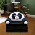 thumbnail image 4 of GUOOL Foldable Sofa Chair Cover Washable for Living Room Decoration Black (Only Included Sofa Cover), 4 of 6