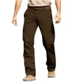 thumbnail image 1 of Men's Ripstop Tactical Cargo Pants, Water Resistant Lightweight Military Work Hiking Pants Big and Tall Work Pants, 1 of 9