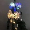 thumbnail image 3 of Christmas Pendant Bow Decorative LED  Tree Pendant with Lights for Festival Party, 3 of 8