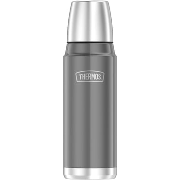 Bouteille à boisson de marque Thermos authentique à ouverture compact et à isolation sous vide en acier inoxydable de 16 Oz