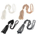 thumbnail image 3 of Collier Statement Mode Élégant Collier de Perles Fausses Collier Bavoir pour Femmes, 3 of 7