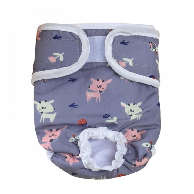 Couches Lavables pour Chien, Enveloppes de Couches Réutilisables pour Toutou pour Chiens Femelles, Super Absorbantes et Confortables, TP-TG