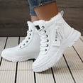 thumbnail image 5 of LSLJS Womens Snow Boots Versatile Warm High-top Snow Boots Cotton Shoes Velvet Work Boots, 5 of 5
