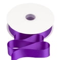 thumbnail image 1 of Joycrosso 1 1/2 Inch Purple Solid Satin Ribbon, 100 Yards Double Faced Satin for Gift Wrapping Floral Bouquets Wedding Party Decoration, 1 of 7