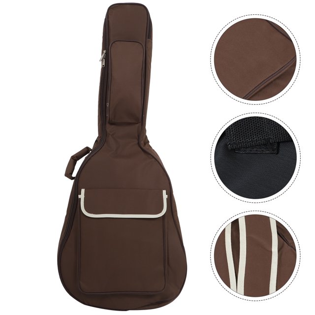 UPOUART 1Pack Practical Guitar Bag Acoustic Storage Bag Cotton for Guitarists