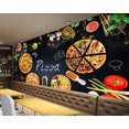 thumbnail image 2 of Papier Peint 3D Pizza Shop Restaurant SKU#WAL0154, 2 of 8