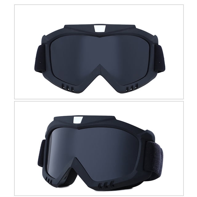 Anti-Fog Snow Goggles with Windproof Lens, UV Protection Ski Glasses for Motorcycle Riding, Outdoor Sports Safety Eyewear