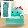thumbnail image 4 of Kids Sofa Slipcover - Cartoon Design Polyester Cover for 21.65" Foldable Chair (Sofa Not Included), Machine Washable, 4 of 8