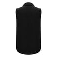 thumbnail image 3 of Besolor Women's Summer Tank Tops Collared Sleeveless Button down Shirts Casual Loose Work Business Blouse, 3 of 6