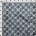 thumbnail image 4 of oneOone Rayon Teal Blue Fabric Geometric Sewing Material Print Fabric By The Yard 56 Inch Wide, 4 of 4