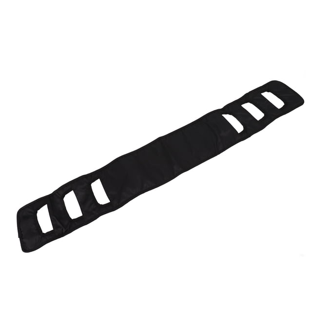 Patient Transfer Belt Mobility Aids, Transfer Sling Gait Belt Labor Saving Adjustable Handles For Home Black