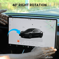 thumbnail image 3 of Adjustable Screen Mount for Tesla with 40-Degree Tilt and Swivel Motion, Preserving Original Display Height, 3 of 6