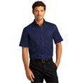 thumbnail image 1 of Port Authority Chemise à Manches Courtes SuperPro React Twill pour Hommes - W809, 1 of 1