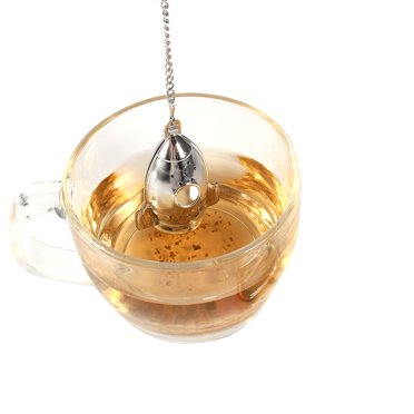 Khall Mignon Infuseur de Feuilles de Thé en Acier Inoxydable, Filtre Diffuseur, Fusée à Épices, Théière, Boule de Thé en Acier Inoxydable