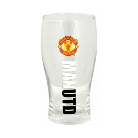 Manchester United - Verre Pinte Tulipe Wordmark