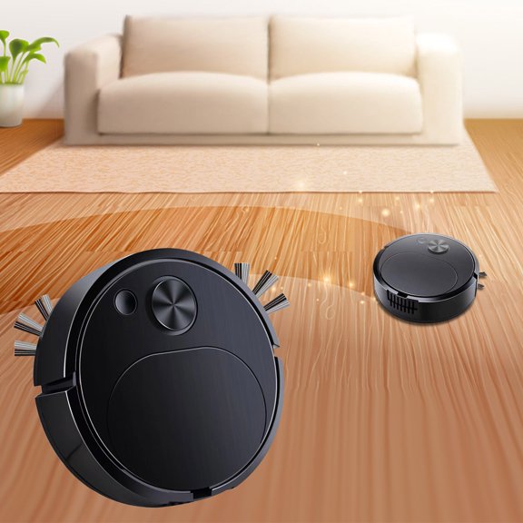 Bilqis Deals Robot Balai Vadrouille Aspiration Intelligent Trois-en-un Machine de Nettoyage Aspirateur Paresseux Électroménagers