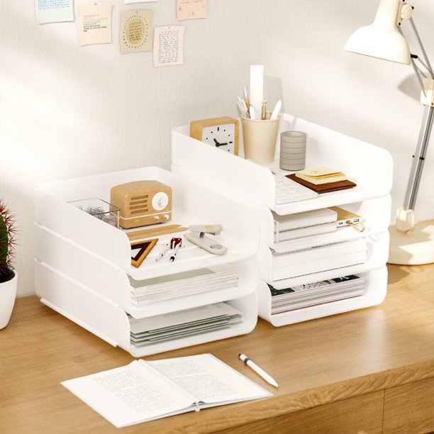 fastboy Stackable Home Storage Box In White Stylish And Functional