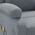 thumbnail image 5 of vidaXL Sofa Chair Light Grey 60 cm Fabric, 5 of 5