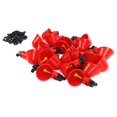 thumbnail image 1 of 20Pcs Automatic Chicken Water Cups Poultry Dispenser Chicken Water Drinker Feeders Waterer Kit For Poultry Bird, 1 of 8