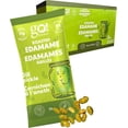 thumbnail image 2 of Edamames Rôtis Croustillants, Savoureux Cornichon à l'Aneth Collation Santé Riche en Protéines, pour Adultes et Enfants, 20 Sachets à Portion Individuelle, Faible en Calories, Faible en Sucre à Base de Plantes, Collations Salées, 2 of 2