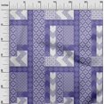 thumbnail image 3 of oneOone Cotton Cambric Violet Fabric Block Fabric For Sewing Printed Craft Fabric By The Yard 56 Inch Wide, 3 of 5