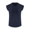thumbnail image 4 of LUOGENLI T-shirts pour Homme pour Hommes T-Shirt Sans Manches Respirant pour Homme Hauts Ajustés Mode Été Col Rond Manches Courtes T-shirts Vintage pour Homme T-Shirt Graphique Fête de la Saint-Patrick Marine TTTG, 4 of 4