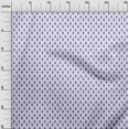 thumbnail image 3 of oneOone Rayon Dark Purple Fabric Ikat Sewing Material Print Fabric By The Yard 56 Inch Wide, 3 of 5