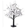 thumbnail image 3 of Lksixu Easter Decorations Small Tree Lights LED Christmas Party Decoration Lights Birchs Tree Decoration Lights Thanksgiving Easter Indoor Event Landscapes Glows Tree Maple Leaf Tree Spring Decor, 3 of 6