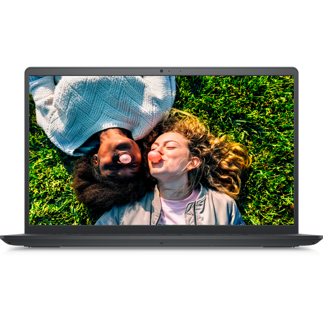 Remis à Neuf (Bon) Dell Inspiron 3520 Portable 15,6 Po FHD en Noir Carbone, Doté d'Un Processeur Intel Core i3-1215U, de 8 Go de RAM et d'Un SSD de 256 Go. l'Écran Full HD de 15,6 Po Offre des Visuels Vibrants, Idéal pour le Travail Ou le Divertissement. Montré avec une image Colorée sur l'Écran, Mettant en Valeur Sa Qualité d'Affichage.